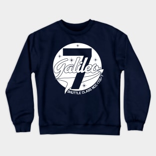 Galileo Seven White Crewneck Sweatshirt